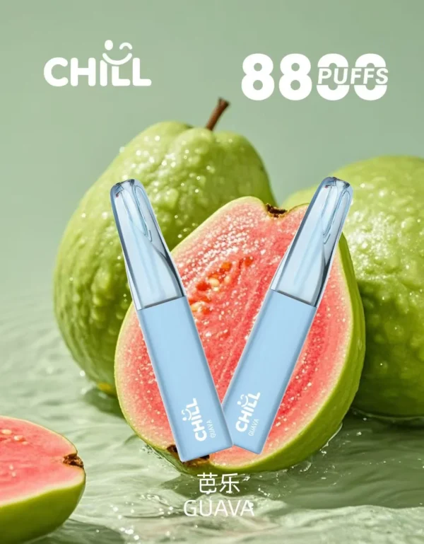 💨CHILL 8800 Puff｜穩定輸出 x 頂級口感🔥 豪華續航新境界！【滿十送一】